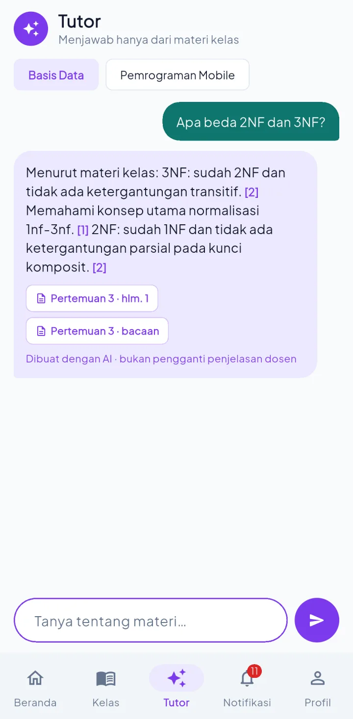 Aplikasi HP Cendekia