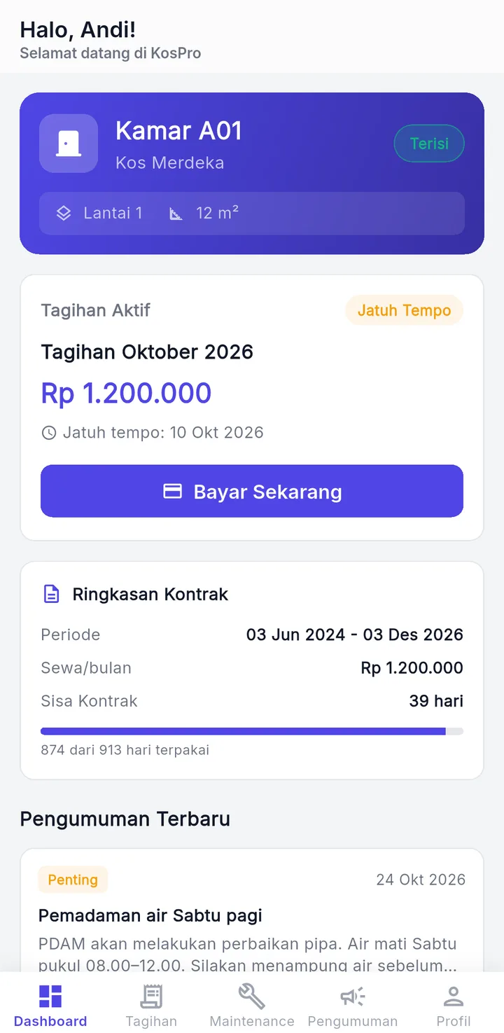 Aplikasi HP KosPro