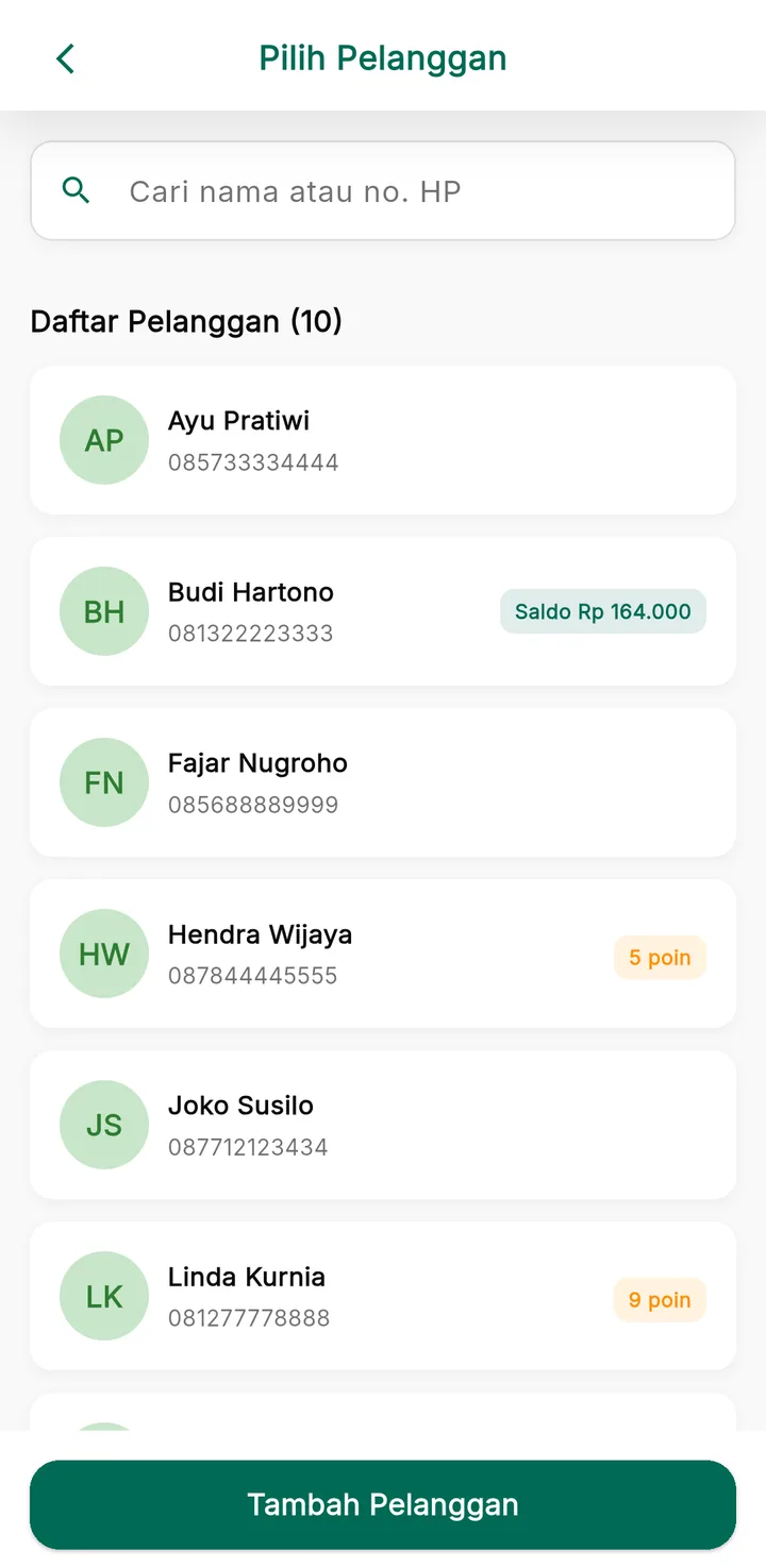 Tampilan LaundryPro: Order masuk dalam hitungan detik.