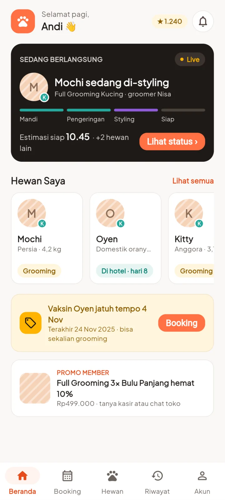 Aplikasi HP PetPro