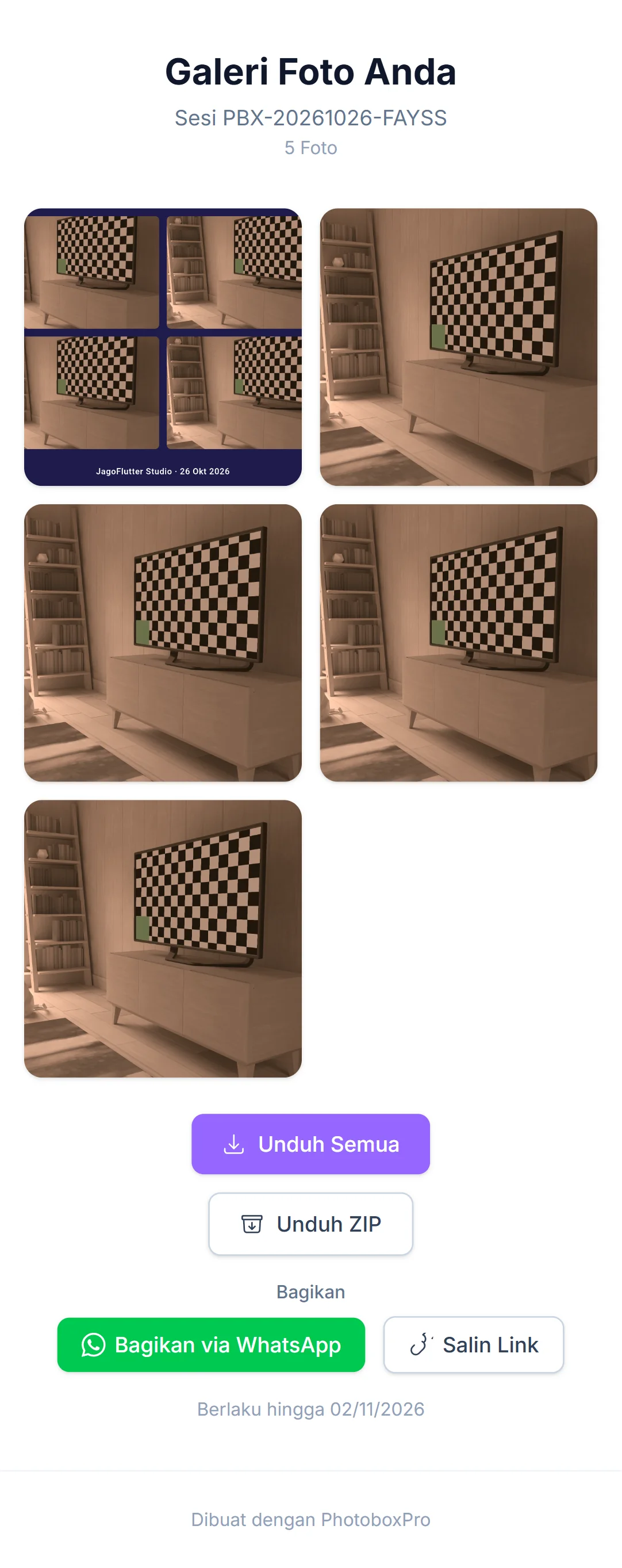 Aplikasi HP PhotoboxPro
