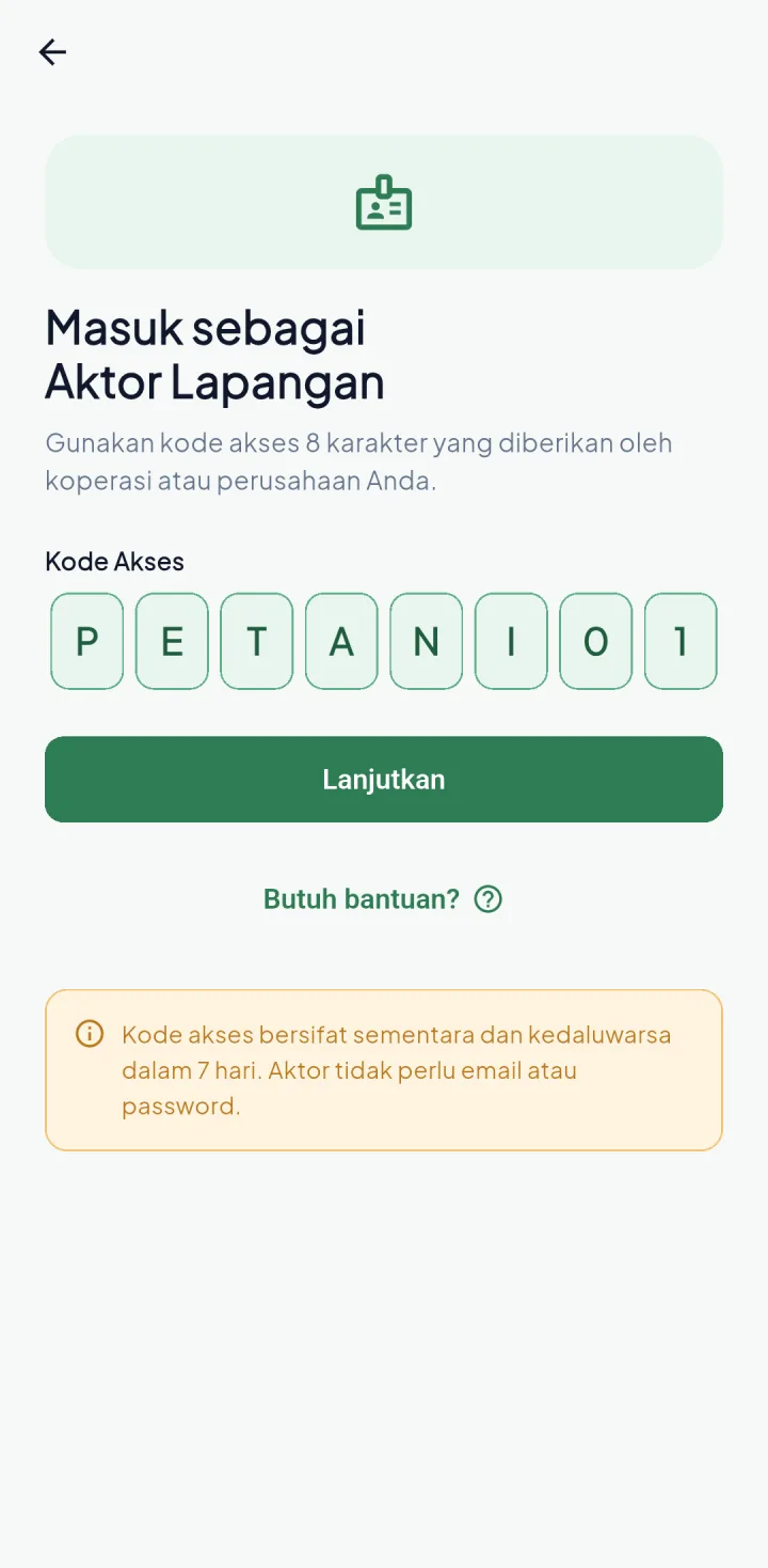 Tampilan RimbaLink: Plot dipetakan dari HP, juga tanpa sinyal.