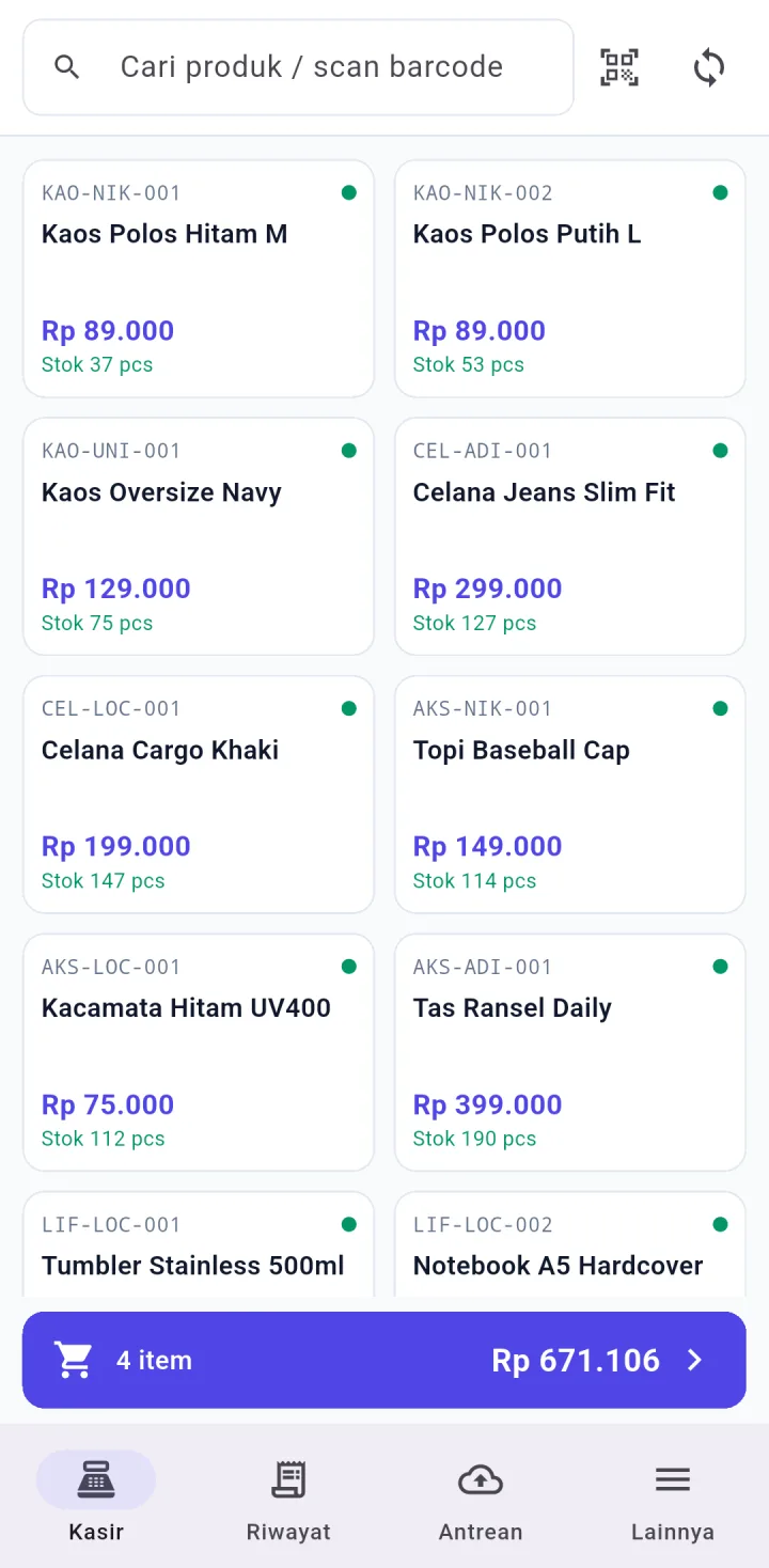 Aplikasi HP TokoPro