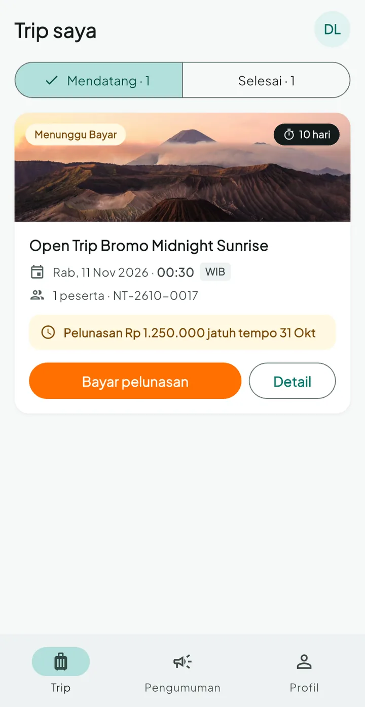 Aplikasi HP TourPro