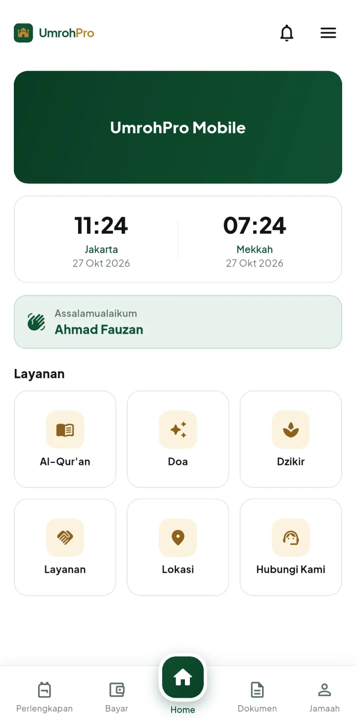 Aplikasi HP UmrohPro