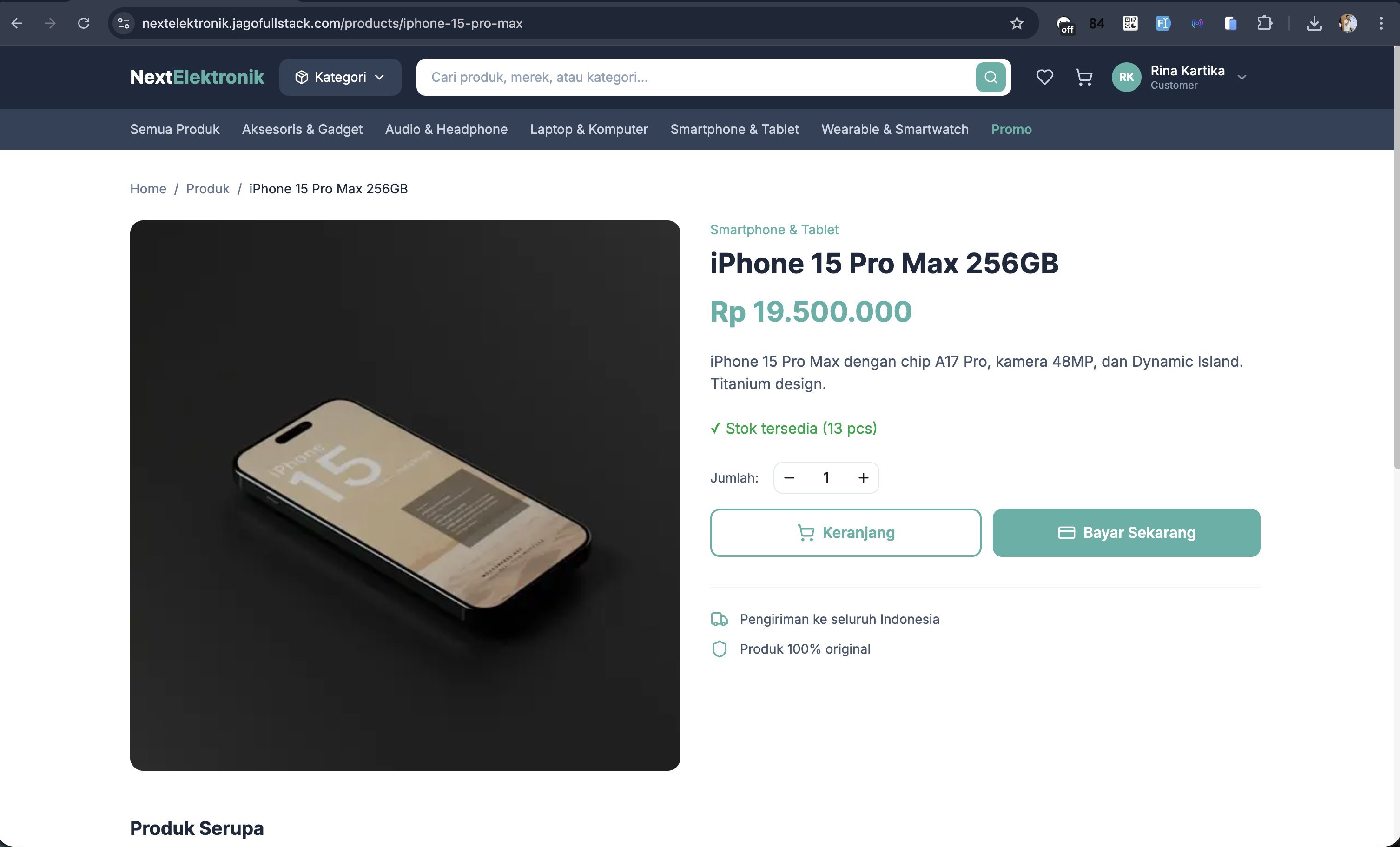 Web Screenshot 2