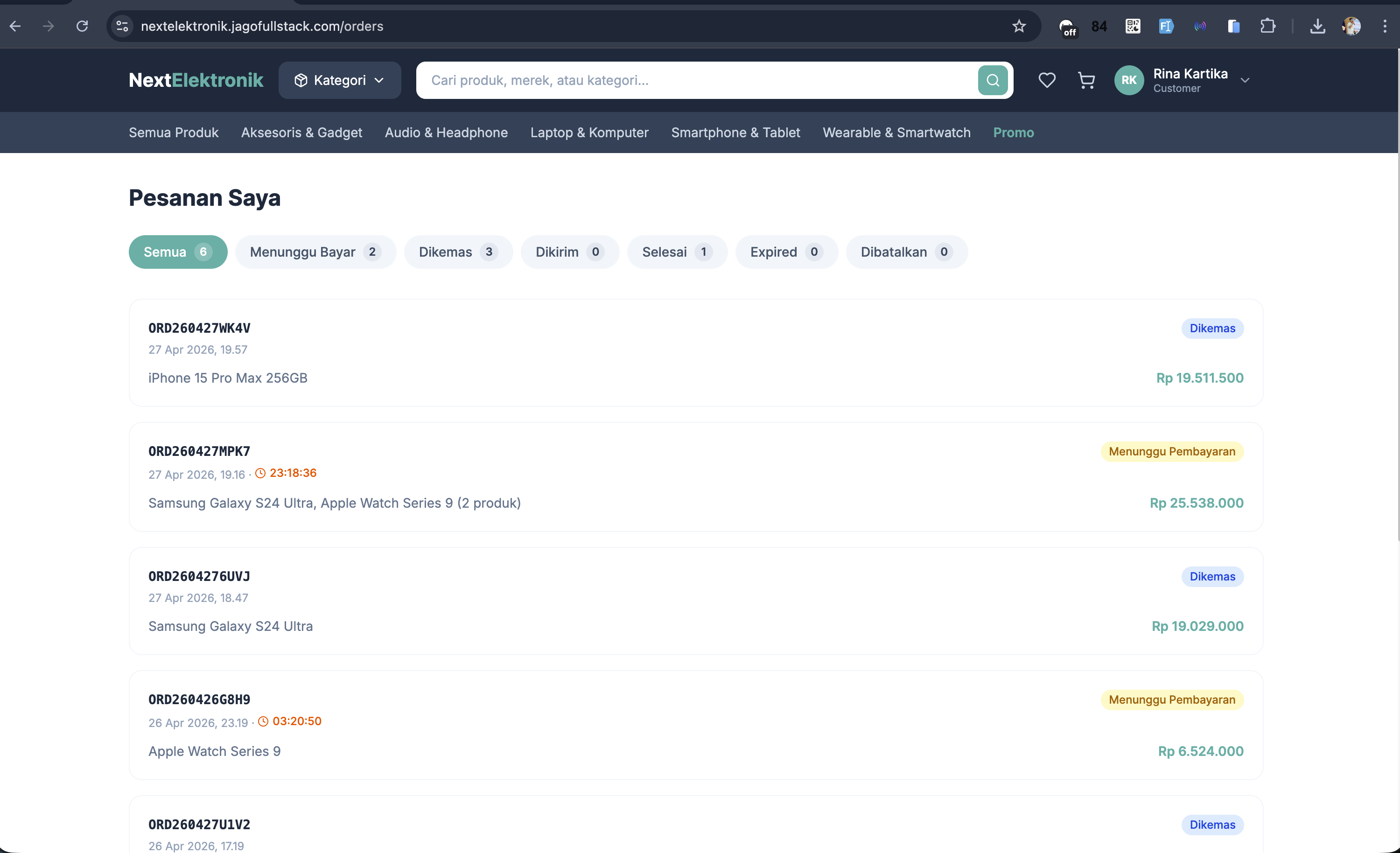 Web Screenshot 8
