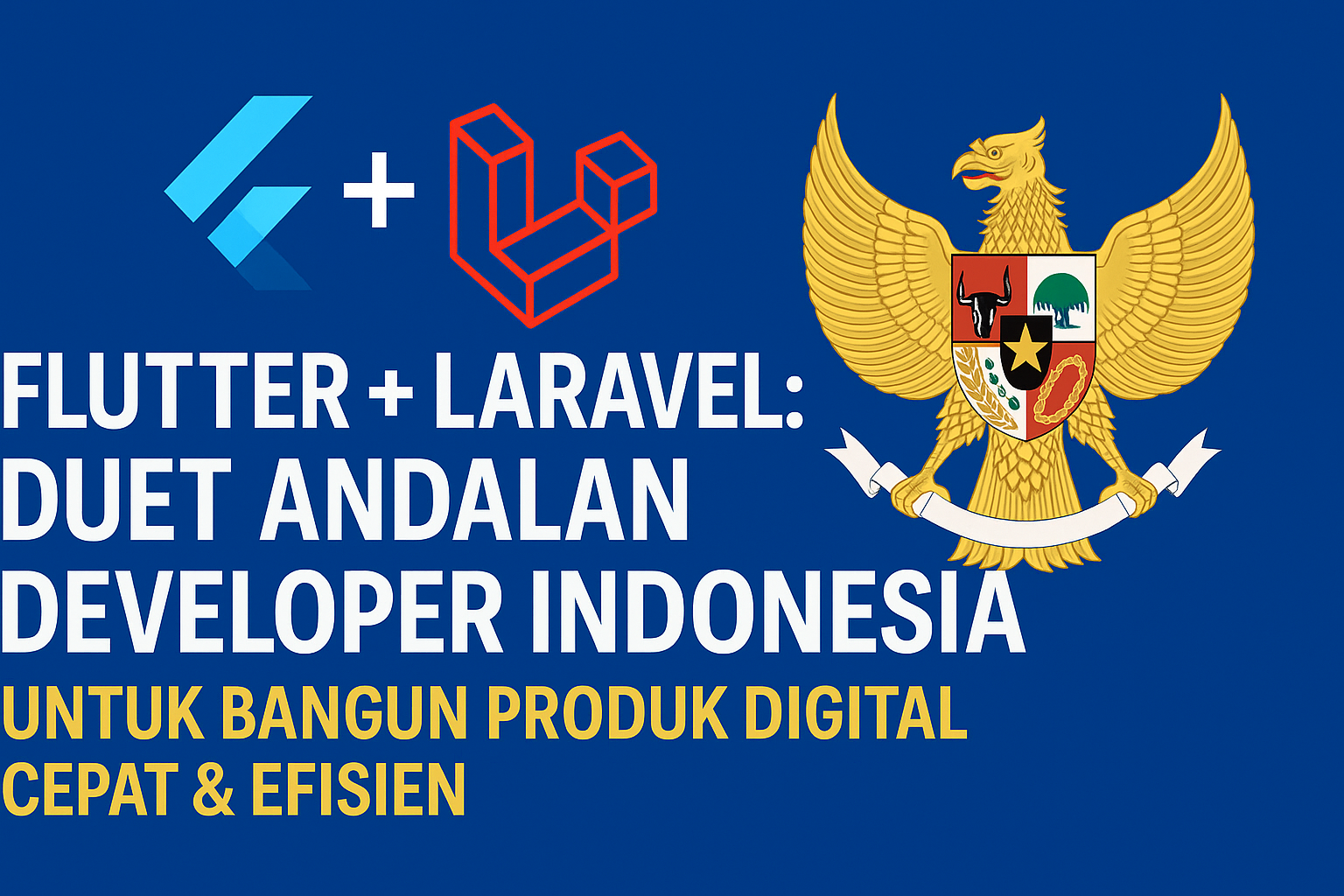 Flutter + Laravel: Duet Andalan Developer Indonesia untuk Bangun Produk Digital Cepat & Efisien